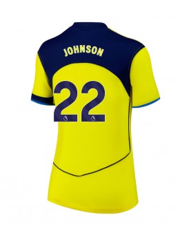 Billige Tottenham Hotspur Brennan Johnson #22 Tredjedrakt Dame 2025-26 Kortermet